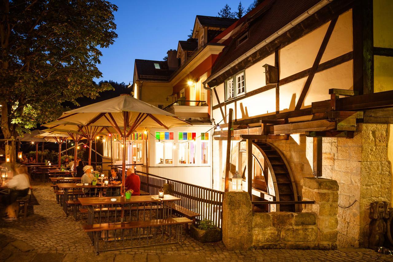 Bio-Hotel Zur Muehle Bad Schandau Eksteriør bilde