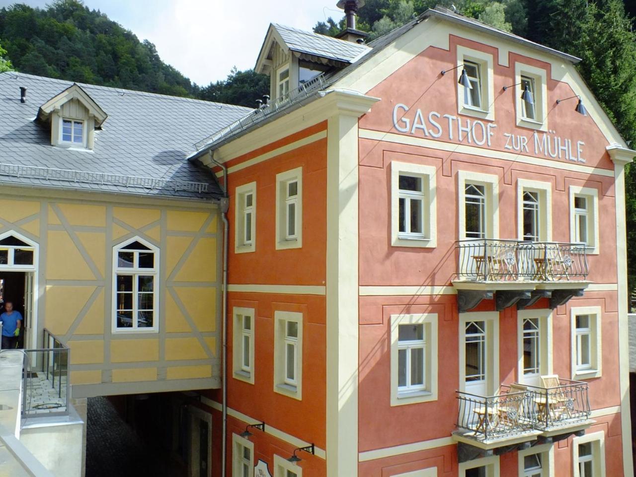 Bio-Hotel Zur Muehle Bad Schandau Eksteriør bilde