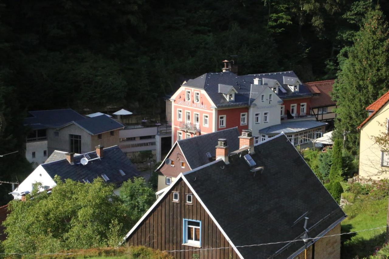Bio-Hotel Zur Muehle Bad Schandau Eksteriør bilde