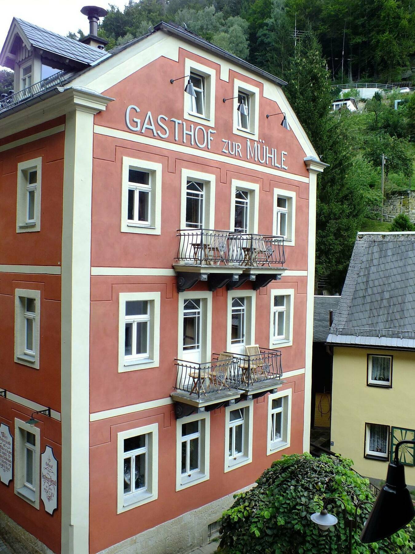 Bio-Hotel Zur Muehle Bad Schandau Eksteriør bilde